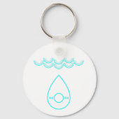 Je bent water sleutelhanger (Achterkant)