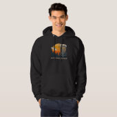 Je bent weer overstabiel Disk Golf Sports Golfer Hoodie (Voorkant volledig)