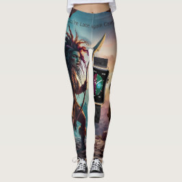 Je bent weer te laat Caveman!" Nr. 1 Leggings