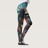 Je bent weer te laat Caveman!" Nr. 1 Leggings (Rechts)