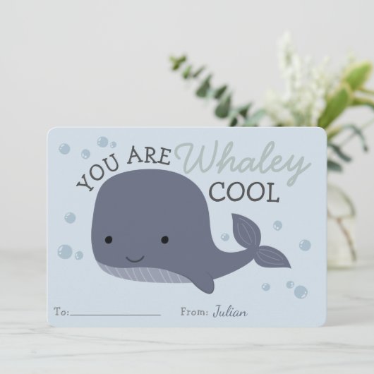 Je bent Whaley Cool Valentijnsdag Classroom (Staand voorkant)