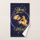 JE BENT WOW: Laat hem of haar zich speciaal voelen Bad Handdoek (Handdoek)