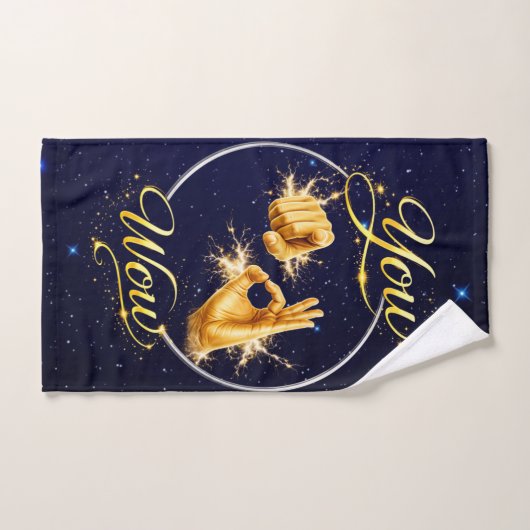 JE BENT WOW: Laat hem of haar zich speciaal voelen Bad Handdoek (Handdoek)
