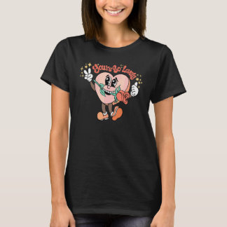 Je Bent Zo Aardig Harten Roos Groovy Gelukkig Vale T-shirt