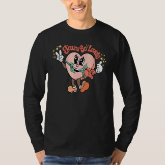 Je Bent Zo Aardig Harten Roos Groovy Gelukkig Vale T-shirt