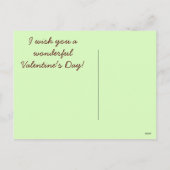 Je bent zo Berry Sweet Raspberry Valentijn Feestdagenkaart (Achterkant)