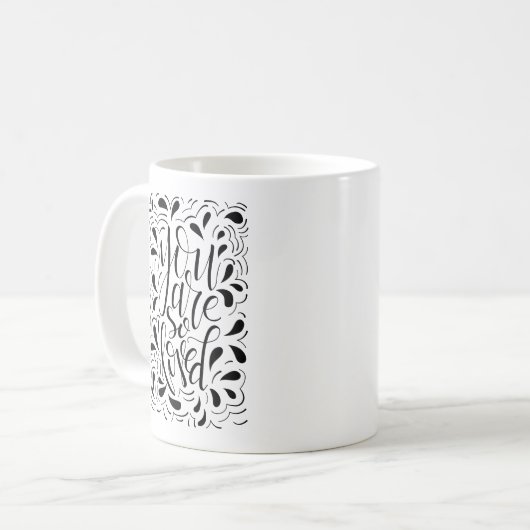 Je bent zo geliefd Mok (Voorkant links)