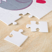 Je bent zo geliefd - Nursery Wall Art Legpuzzel (Zijkant)