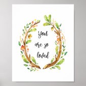 Je bent zo geliefd poster (Voorkant)