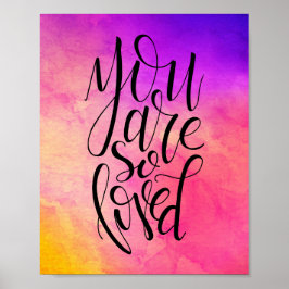 Je bent zo geliefd Poster