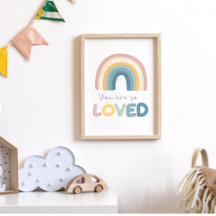 Je bent zo geliefd Rainbow Baby Nursery