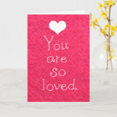 Je bent zo geliefd wenskaart Ik hou van je Kaart (Gele Bloem)