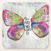 Je bent zo goed. kartonnen onderzetters (Voorkant)