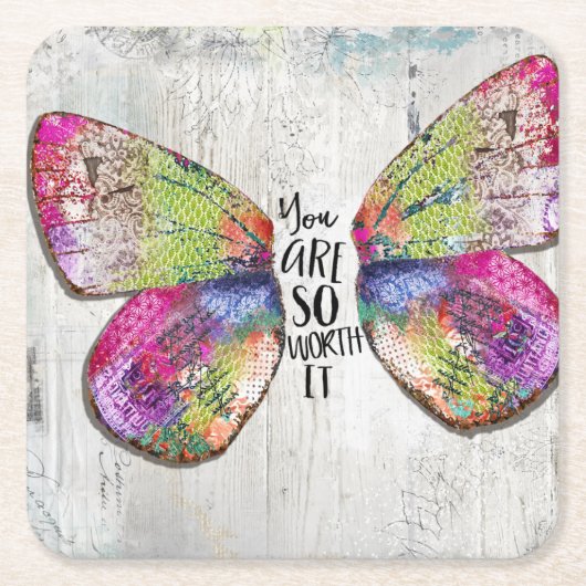 Je bent zo goed. kartonnen onderzetters (Voorkant)