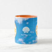 Je bent zo golden mok met oranje handvat (Midden)