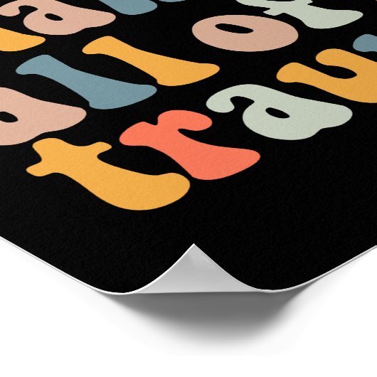 Je bent zo grappige Bedankt dat het allemaal traum Poster (Hoek)