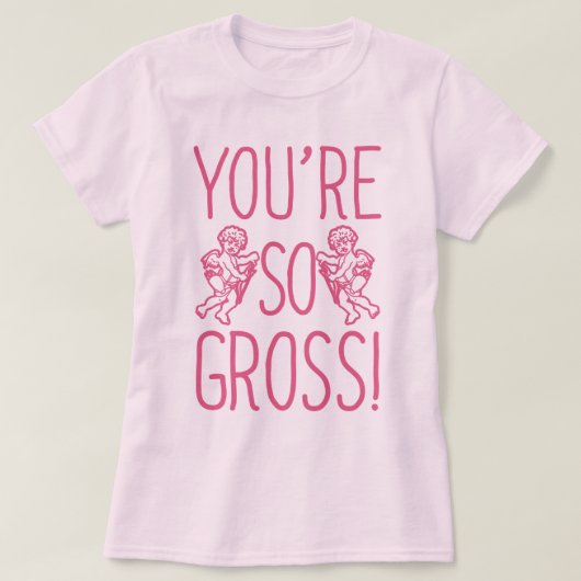 Je bent zo groot anti-valentijnsmiddel t-shirt (Design voorkant)