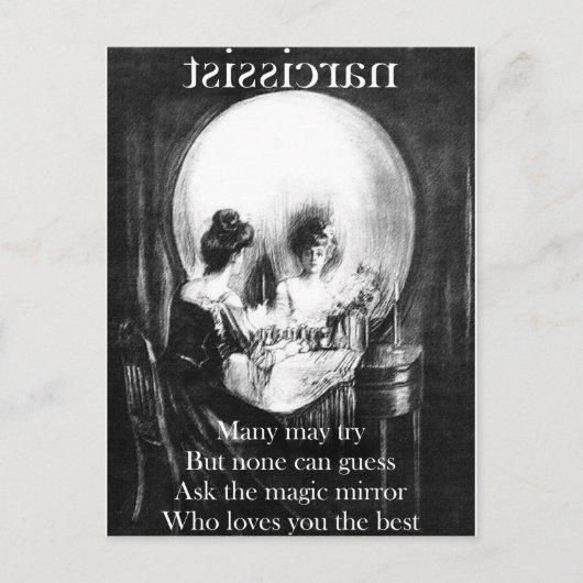 Je bent zo ijdel. briefkaart (Voorkant)