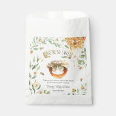 Je bent zo lief HoneyBee Dank je Baby shower Bedankzakje (Voorkant)