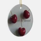 Je bent zo lief keramisch ornament (Rechts)