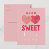 Je bent zo lief Kinder klaslokaal Valentijn Briefkaart (Voorkant / Achterkant)