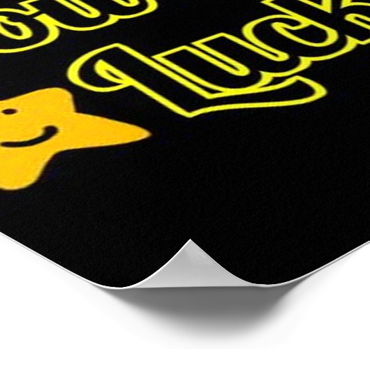 Je bent zo Lucky Poster (Hoek)