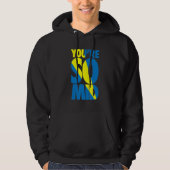 Je bent zo midden in de Teen Gamer Slang Cool Grap Hoodie (Voorkant)