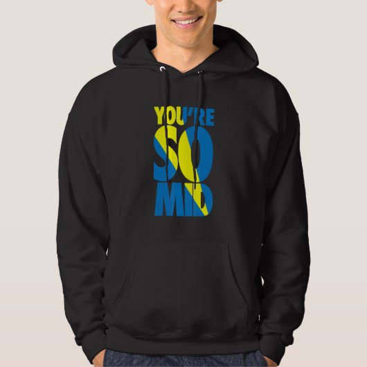 Je bent zo midden in de Teen Gamer Slang Cool Grap Hoodie (Voorkant)