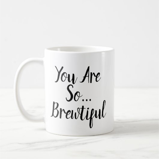 Je bent zo mooi koffiemok (Links)