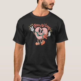 Je bent zo mooi Roos Groovy Happy Valentin T-shirt