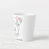Je bent zo mooi voor mij. latte mok (Voorkant)