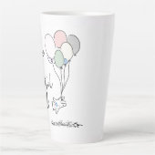 Je bent zo mooi voor mij. latte mok (Voorkant)