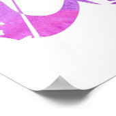 Je bent zo mooi voor mij (PINK) Poster (Hoek)