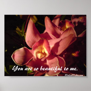 Je bent zo mooi voor mij. poster