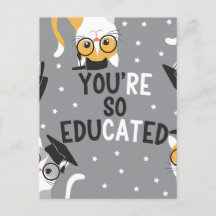 Je bent zo ontwikkeld Grappige Katten Afstuderen