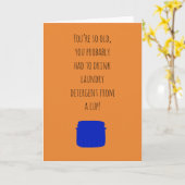 Je bent zo oud grappig verjaardag Kaart (Gele Bloem)