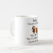 Je Bent Zo Schattig Koffiemok (Voorkant links)