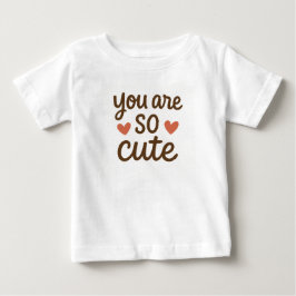 Je Bent Zo Schattig Schattig Citaat Ontwerp 
