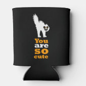 Je bent zo schattige, vruchtbare kat blikjeskoeler (Achterkant)