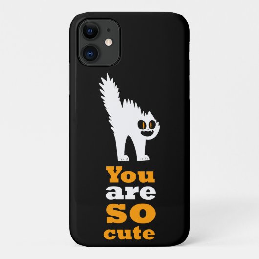 Je bent zo schattige, vruchtbare kat Case-Mate iPhone case (Achterkant)