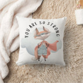 Je bent zo sterk Fox Sierkussen (Deken)