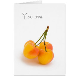 Je bent zoet als de eerste vrucht van de zomer