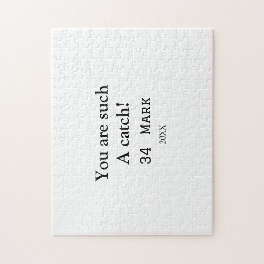 Je bent zo'n catch vriendje valentijn sport na legpuzzel (Verticaal)