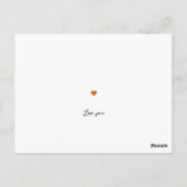 Je bent zo'n mooie grappige Valentijnsdag Kaart (Achterkant)