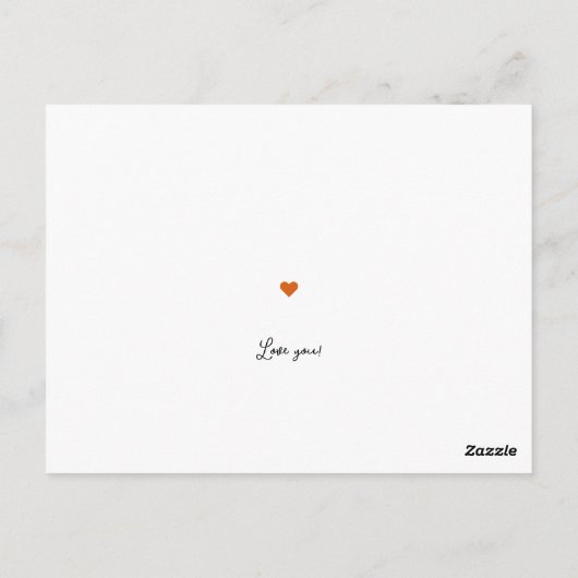 Je bent zo'n mooie grappige Valentijnsdag Kaart (Achterkant)