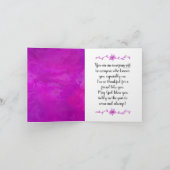 Je bent zo'n oprechte zegeling. kaart (Binnen)