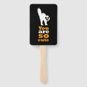 Je bent zo'n schattige kattenleuke Hoesje-Mate iPh Handwaaier (Achterkant)