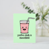 Je bent zo'n Smoothie Briefkaart (Staand voorkant)