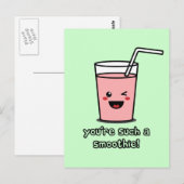 Je bent zo'n Smoothie Briefkaart (Voorkant / Achterkant)