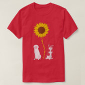 Je bent zonnebloemen, mijn zonneschijnreders van d t-shirt (Design voorkant)